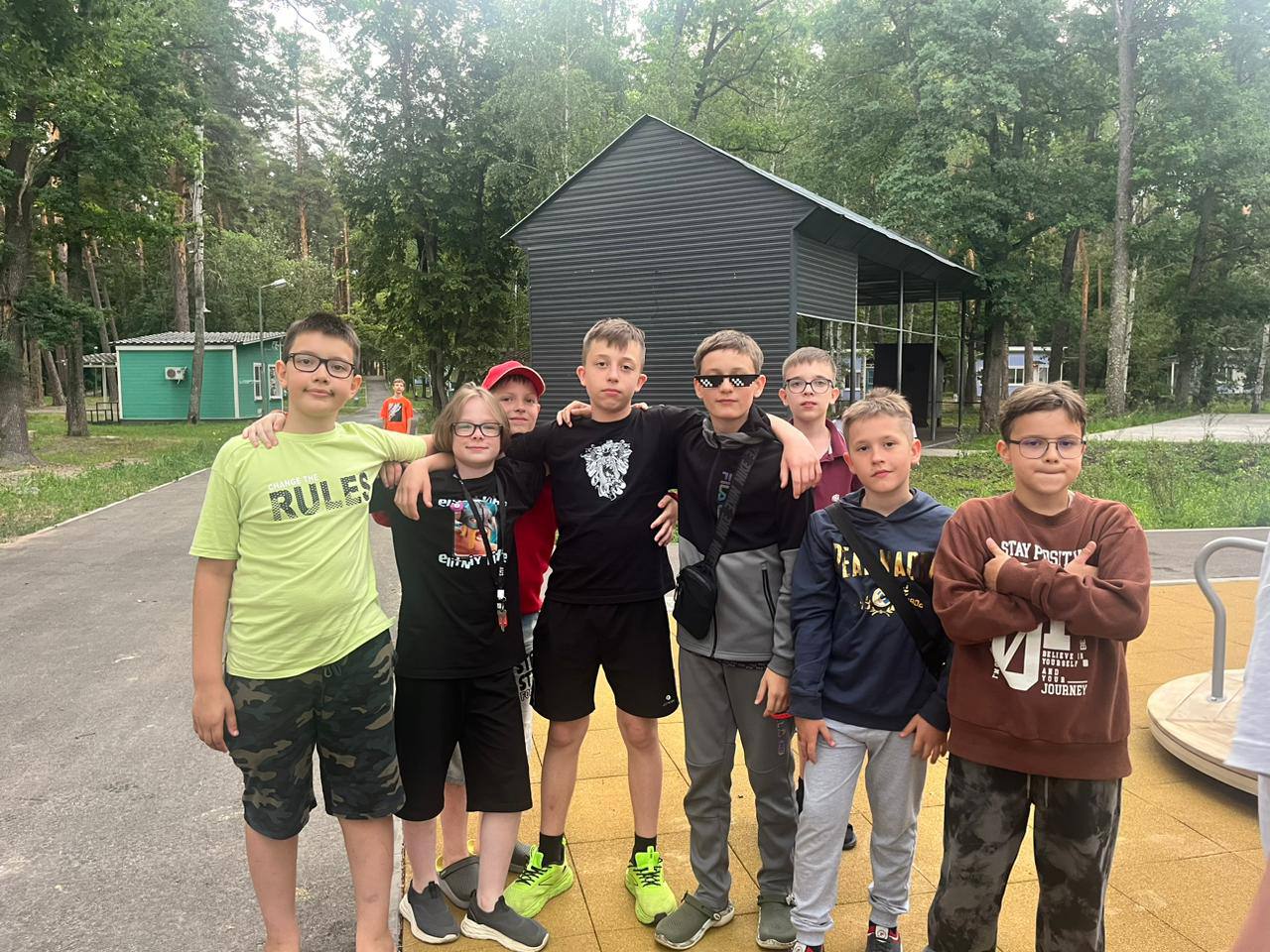 Общее фото смены