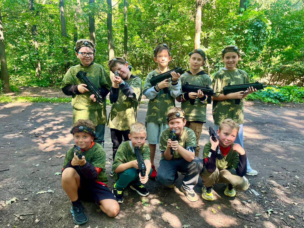 Команда лазертаг