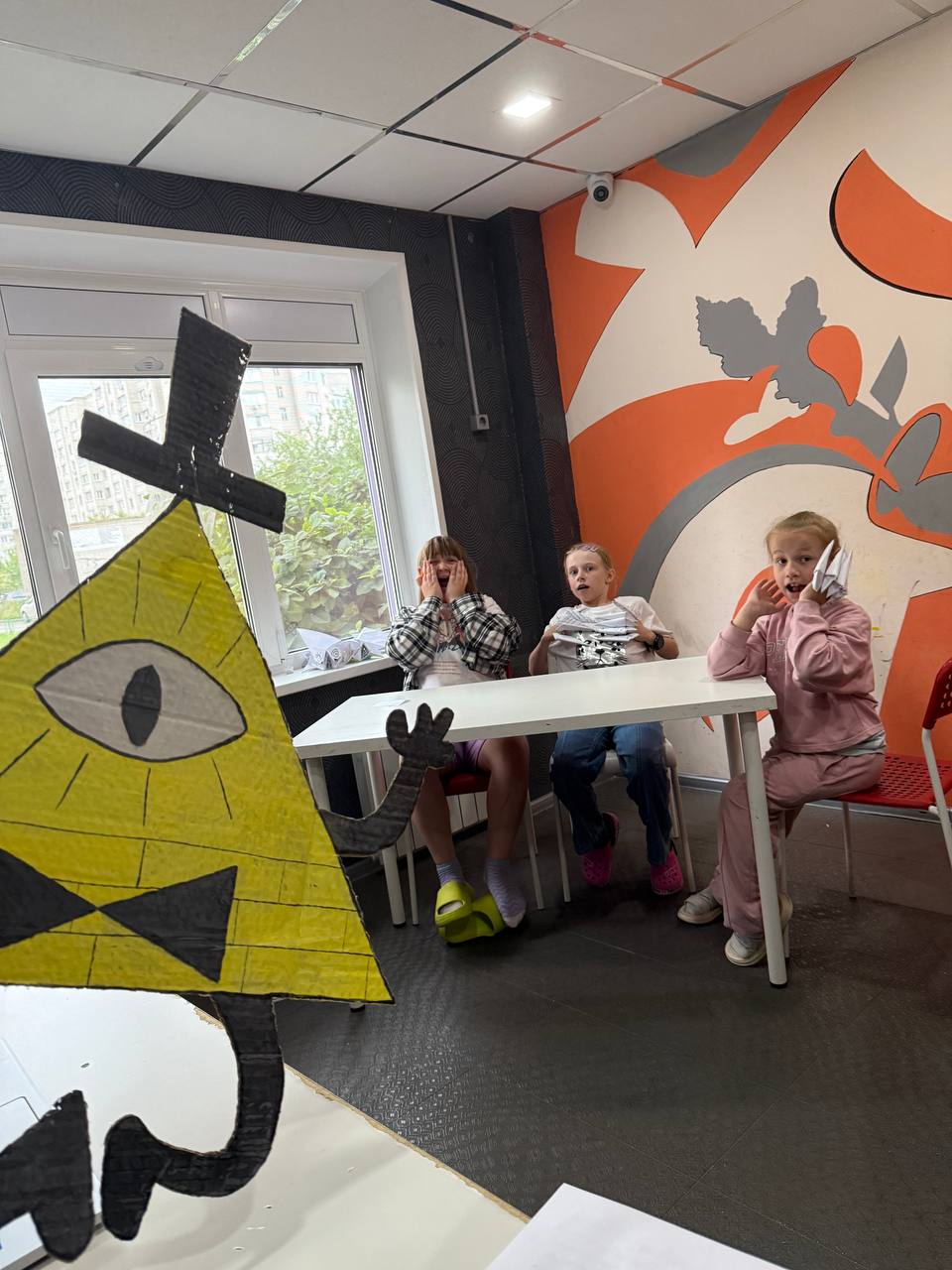 Билл Шифр с детьми