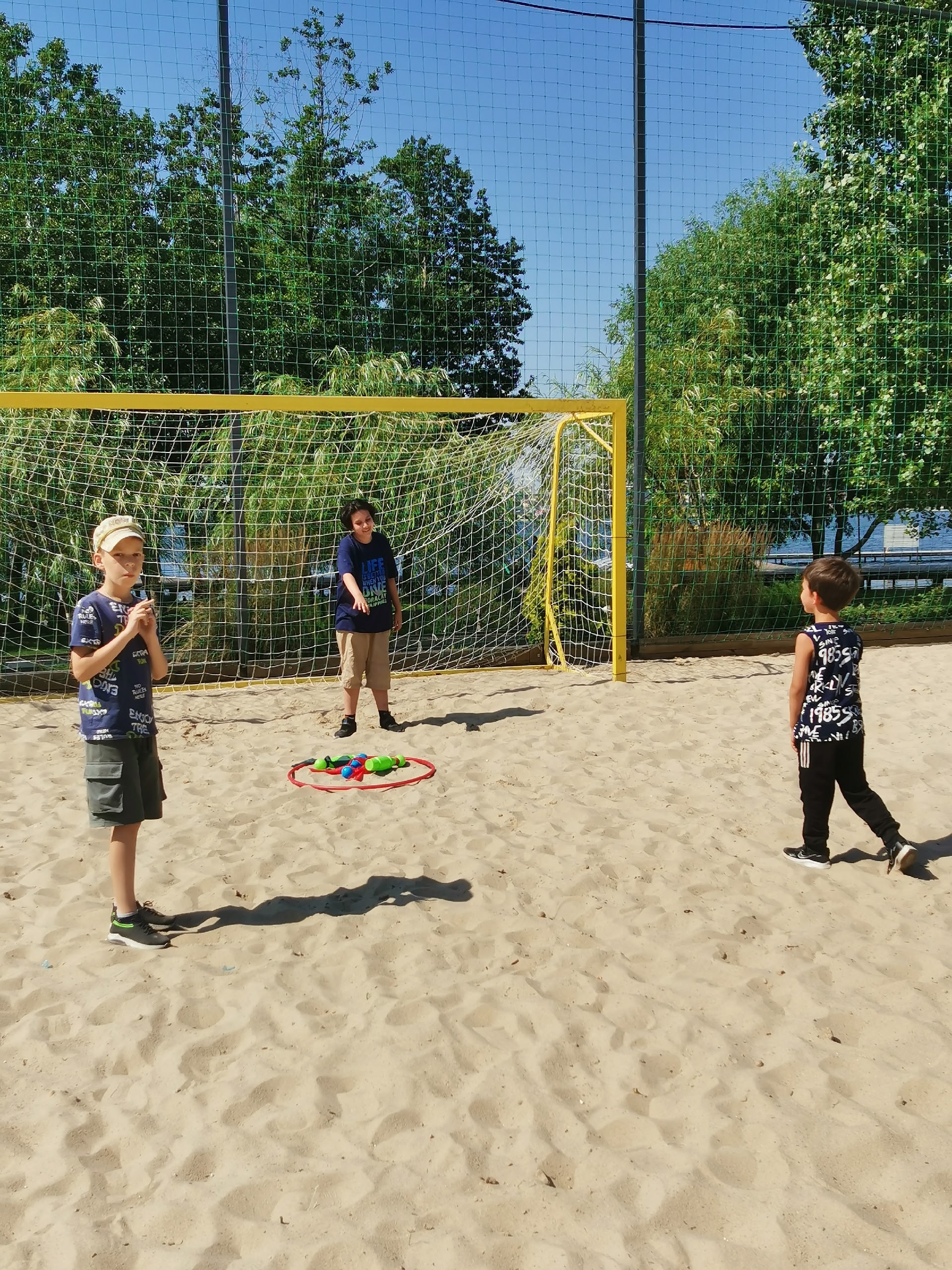 Спортивные игры на песке